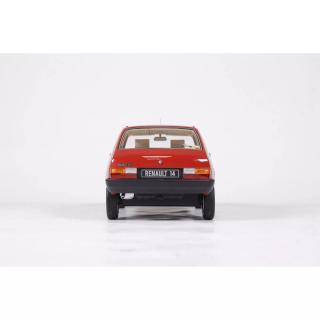 RENAULT 14 TS ROUGE 705 1983 OttO mobile 1:18 Resinemodell (Türen, Motorhaube... nicht zu öffnen!)
